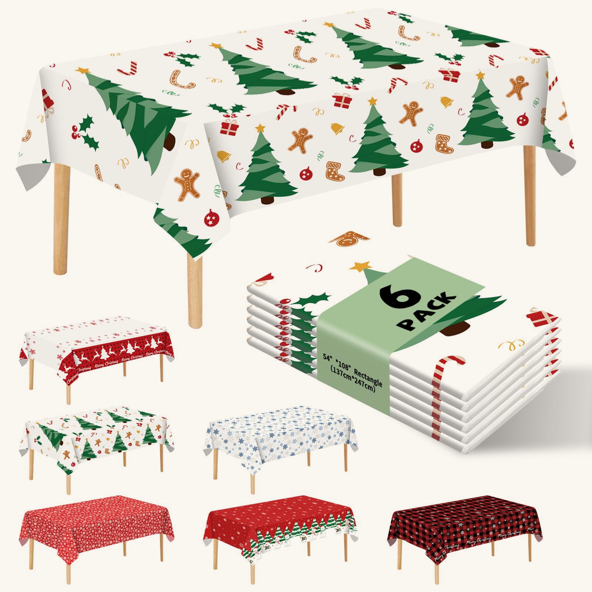 Christmas tablecloth