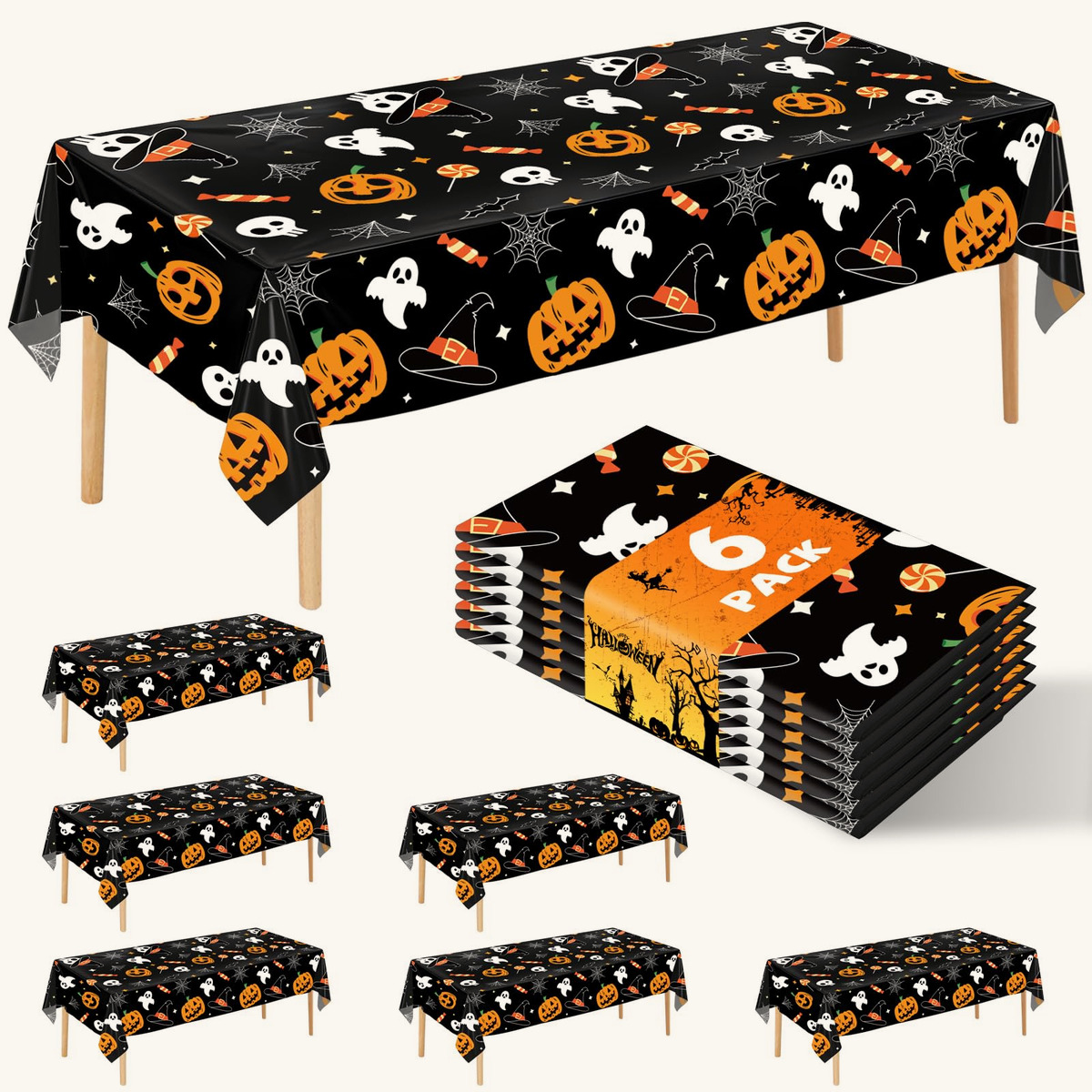 Halloween tablecloth